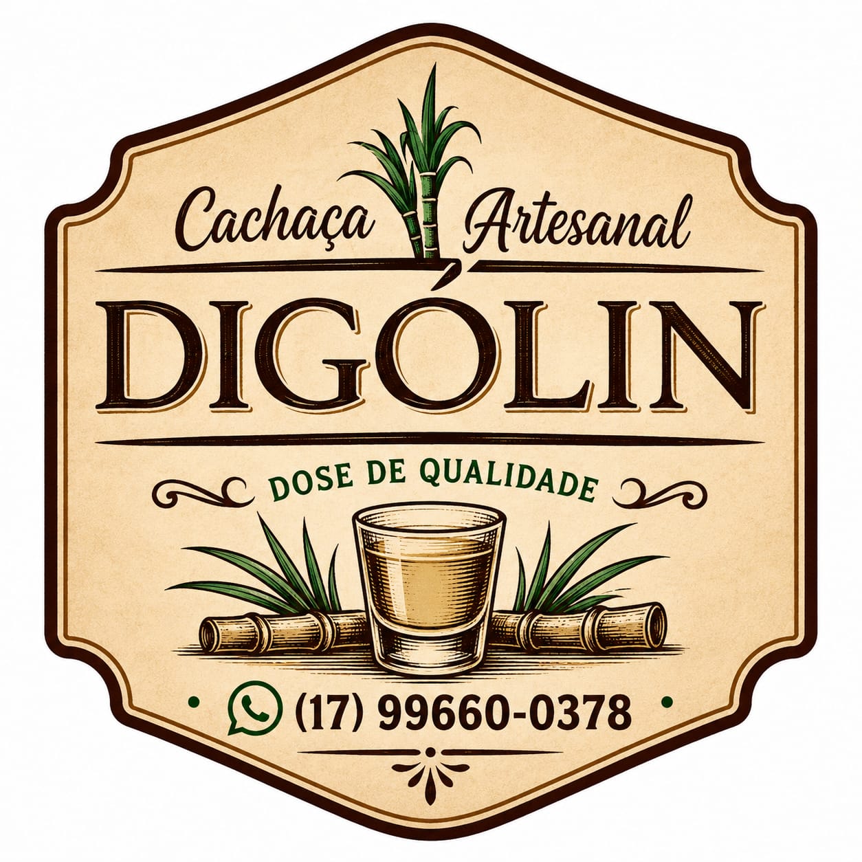 Cachaça Artesanal Digolin